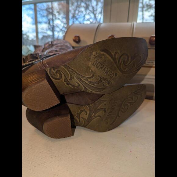 CRUSH™ BY DURANGO® WOMEN’S SEPIA BLUSH WESTERN BOOTS DRD0438/Size 6 - Picture 9 of 10